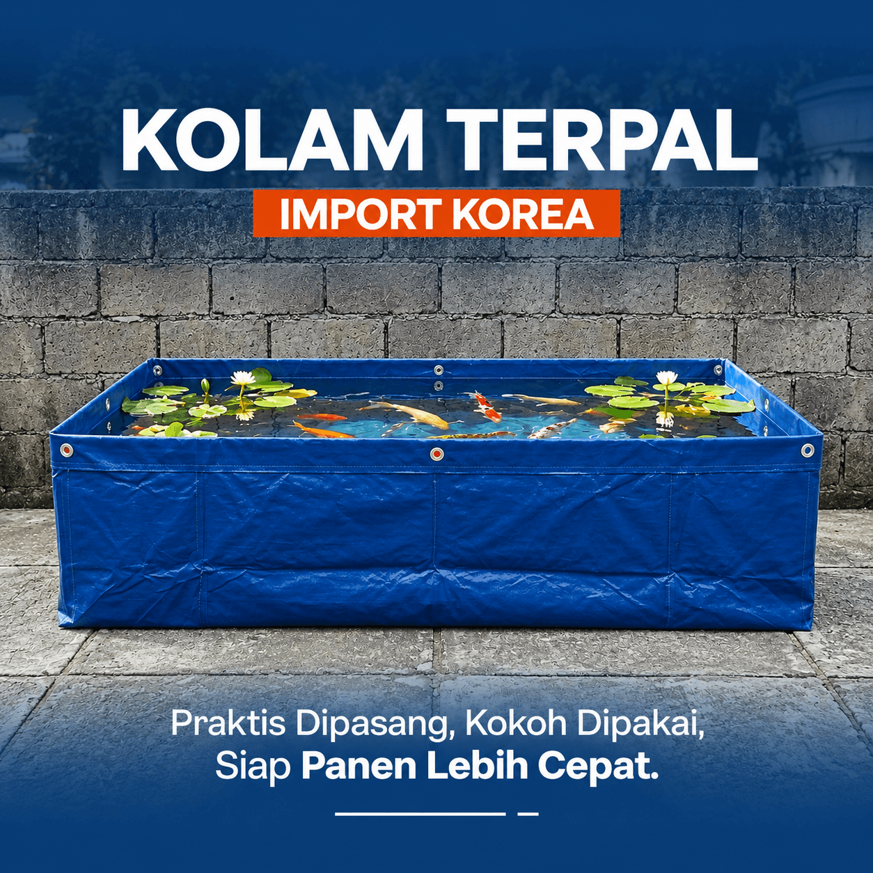 Praktis Dipasang, Kokoh Dipakai, Siap Panen Lebih Cepat