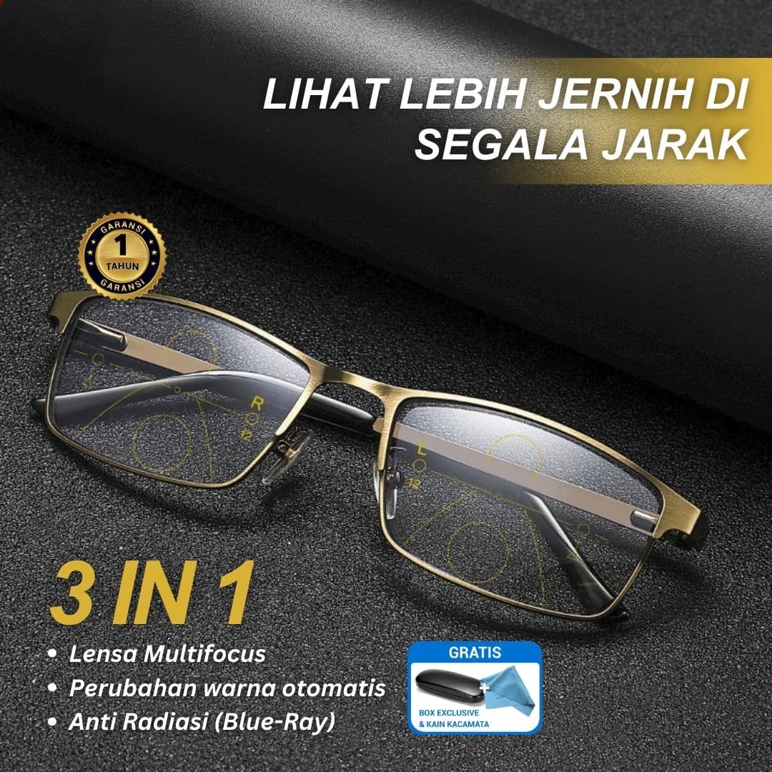 Detail gagang titanium