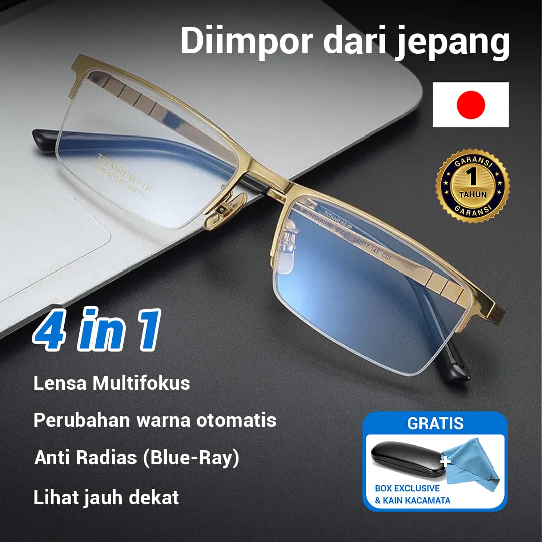 Kacamata tampak samping